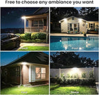 Solar Security Light Outdoor Super Bright LED, Motion Sensor Flood Light - Image 3