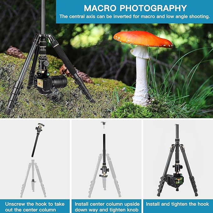 Professional DSLR Tripod for Photography - Image 5