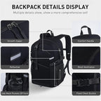 Small Hiking Backpack, 20L Lightweight Travel Daypack, Traveling and Outdoor - Image 3