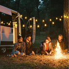 Mlambert 100Ft LED Outdoor String Lights, Dimmable Patio Lights, Waterproof - Image 7