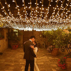 Albelt Solar Christmas String Lights Outdoor/Indoor, 8 Lighting Modes Warm - Image 2