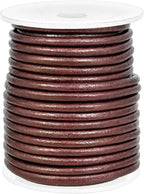 GENIQUE Real/Genuine Round Leather String Cord - Image 2