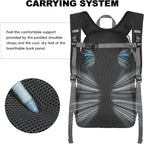 Seektop 20L Foldable Waterproof Hiking Backpack, Ultralight Small Lightweight - Image 6