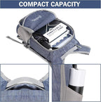 ZOMAKE Ultra Lightweight Packable Backpack 18L, Small Foldable Hiking Backpacks - Image 3