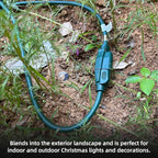 YOJOE Indoor Outdoor Extension Cord, 3 Prong 10A Weatherproof Power Cord - Image 4