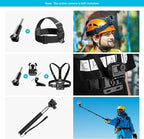AKASO 60 in 1 Action Camera Accessories Kit Compatible - Image 4
