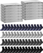 Cutecrop 96 Pcs Winter Survival Kits Include 48 Pcs Emergency Blankets & 48 by Cutecrop