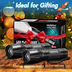 WdtPro LED Flashlight High Lumens SR2000 Pro, 2 Pack Brighter Tactical - Image 8