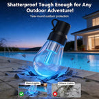 Beizelte Outdoor String Lights, 300FT RGB+IC Outside Light Dimmable - Image 4