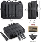 WYNEX Tactical Molle Admin Pouch of Double Layer Design, Admin Pouches Molle - Image 5