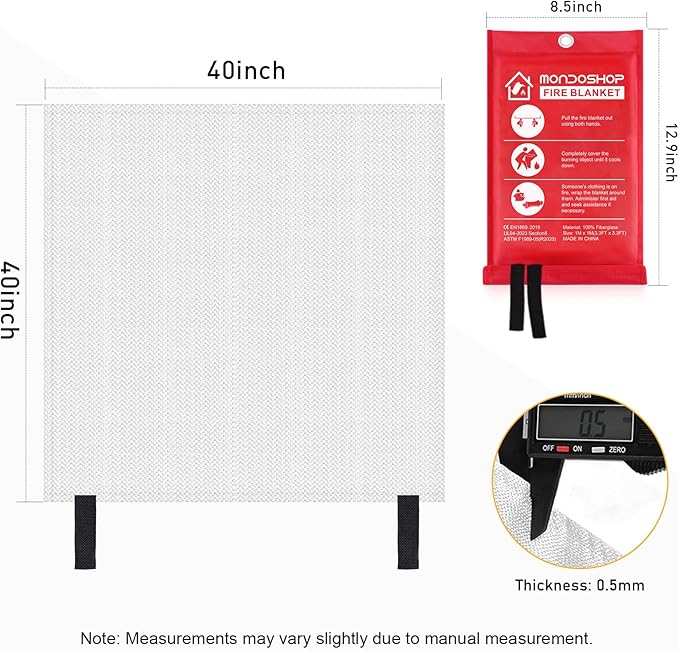 Mondoshop Silicone Fire Blanket - Image 2