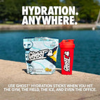 GHOST Hydration Packets, Lemon Crush, 24 Sticks, Electrolyte Powder - Image 2