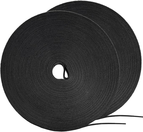164ft x 1/2 inch Reusable Fastening Cable Ties, Hitotsu Hook and Loop Roll by Hitotsu