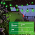 LED Outdoor String Lights, 50FT Patio Lights - Image 2