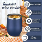 12oz Stemless Wine Tumbler - Image 5
