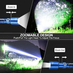 Banral Flashlights High Lumens Rechargeable, Super Bright Long Range Small - Image 5