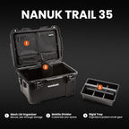 NANUK Trail 35 – 38.8 L Waterproof Gear Case – Modular Cargo Case - Image 2