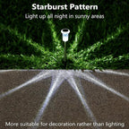 DenicMic Solar Lights Outdoor 10 Pack Waterproof 6000K Cold White LED Stainless - Image 6