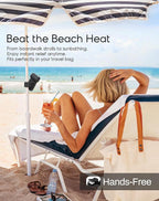 Portable Clip-On Mini Fan, Hands-Free, Turbo Personal Handheld Fans - Image 2