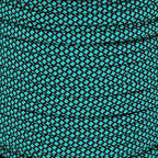 MOOCY Diamond Pattern Paracord 550 Blue Black, 5/32 in x 164 ft, 7 Inner by MOOCY