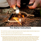 Bracelets, Survival Bracelets for Men Paracord Tactical 5-in-1 Camping Gear Kits - Image 6