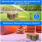 Hrensaw Medium Outdoor Electrical Box, IP54 Waterproof Extension Cord Cover w/6 - Image 5