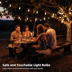 FOOMAN LED Outdoor String Lights, 300FT Outside Waterproof Patio Lights - Image 9