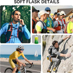 250ml Soft Flask Soft Water Bottle - Image 6