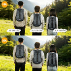 Seektop 15L Small Hiking Backpack - Image 5