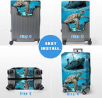 Luggage Cover Protector for 19-20 Inch Suitcases, TSA Approved Elastic Travel - Image 6