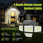 daphino 3000LM Solar Lights Outdoor - Image 3