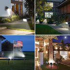 nipify Solar Spot Lights Outdoor, 3 Pack/62 LED Solar Motion Sensor Lights - Image 5