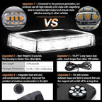 ASPL 48LED Roof Top Strobe Lights, High Visibility Emergency Safety Warning LED - Image 2