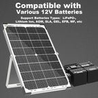 SOLPERK 30W Solar Battery Charger Solar Battery Maintainer + Upgrade 10A MPPT - Image 3