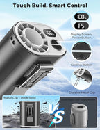 Portable Waist Fan with Ice Cooling, Instant Chill to 50℉, Mother Father Day - Image 4
