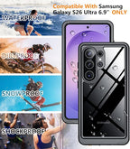 Temdan Designed for Samsung Galaxy S26 Ultra Case Waterproof, Built-in Lens & - Image 5