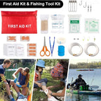 Survival Kit, First Aid Kit Survival Gear and Supplies Emergency Kit - Image 7