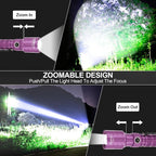 Banral Flashlights High Lumens Rechargeable, Super Bright Long Range Small - Image 5