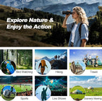 BIJIA 10x50 Monocular Telescope – True 10x Steady Handheld Scope - Image 2