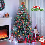 JMEXSUSS 2 Pack Red White and Green Solar Christmas Lights, Each 33FT 100 LED - Image 5