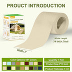 Besezx Canvas Repair Tape, Outdoor Gear Patch, 3x79 Inches, Waterproof - Image 2