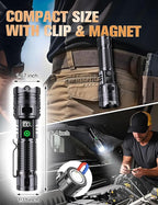 Esgofo Rechargeable Flashlights High Lumens 100000 2 Modes High/Low, Super - Image 7