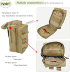 Tactical Pouch Water-Resistant Molle Multi Functional EDC Tool Compact Bag - Image 6