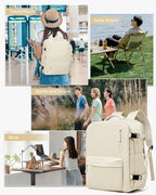 WONHOX Large Travel Backpack Carry on Flight Approved Laptop Work Business - Image 7