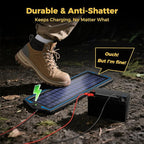 SUNAPEX 12V Solar Battery Charge: 5W Waterproof Portable Solar Panel Kit - Image 9