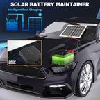 OYMSAE White 20W 12V Solar Panel Battery Charger Portable Waterproof Power - Image 5