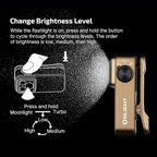 OLIGHT Oclip Pro EDC Flashlight Clip-on Light, Rechargeable 500 Lumens - Image 4