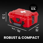 NANUK 904 Waterproof First Aid Box Empty - Image 5