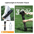 K&F CONCEPT Camera Tripod, Cellphone Clip - Image 3