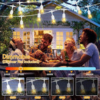 SUFEIMAS 100FT White Outdoor String Lights, IP65 Waterproof 30+2 Plastic LED - Image 6